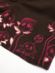 Skull Flower Shorts